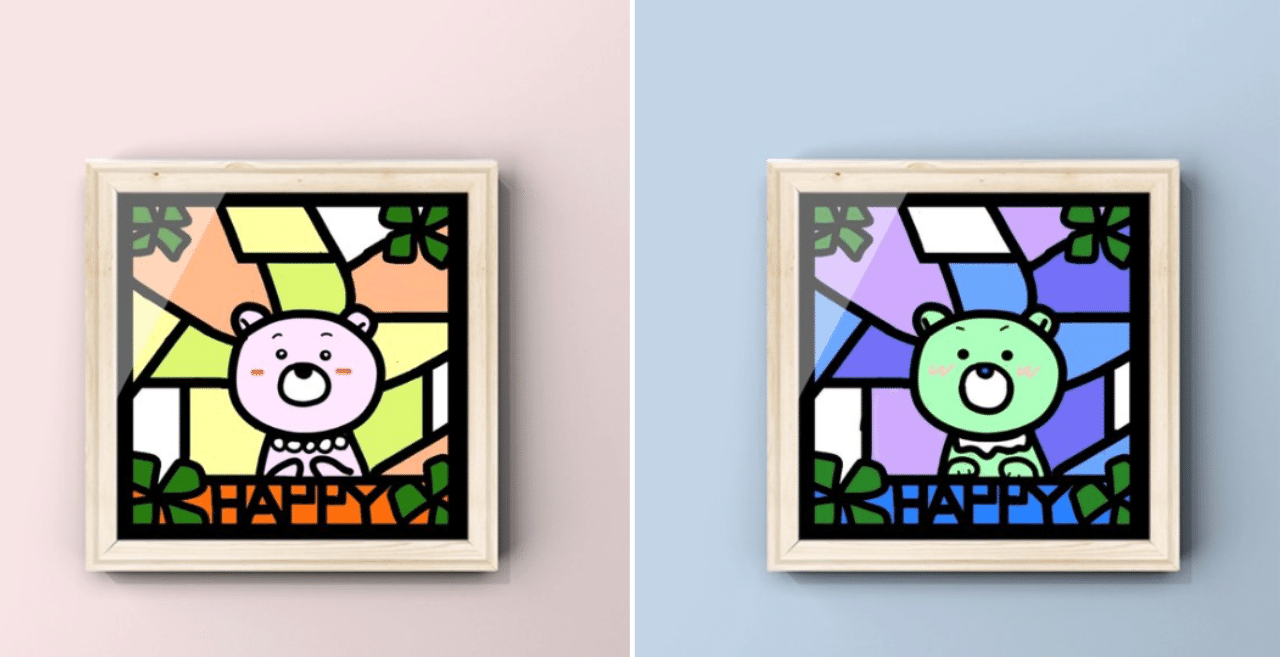 ステンドグラスの動物たちが魅力的 ありさんの作品について 0 005eth Nftアート 何を買ったらいいのか分からない人向けのnote Note