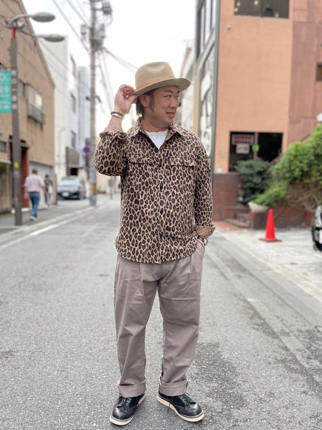 FLAT HEAD 高崎店】レオパードフランネルシャツ｜THE FLAT HEAD