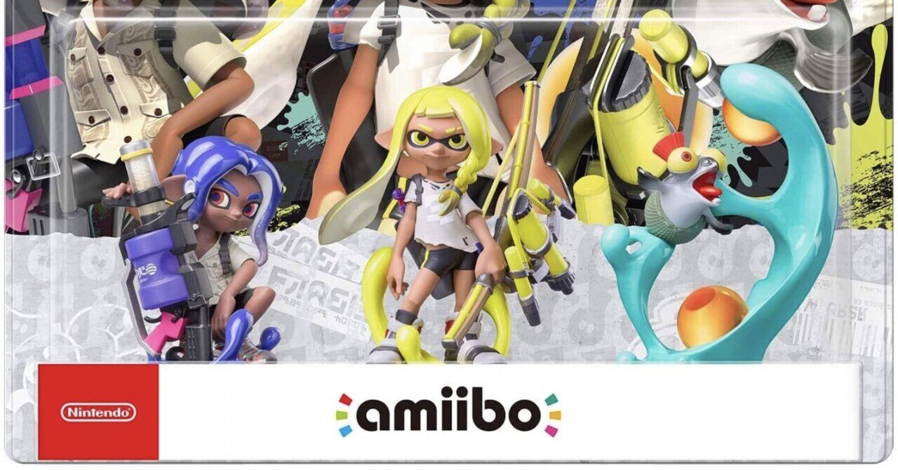 スプラトゥーン3のamiiboセットの予約注文可能になっています ...