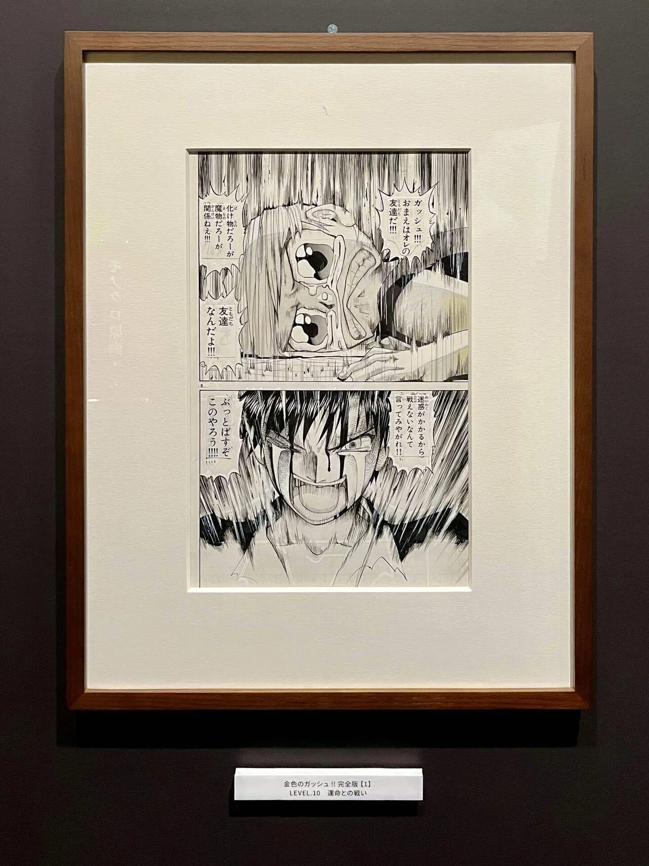金色のガッシュ#雷句誠原画展に行ってきたのだ｜いぬの