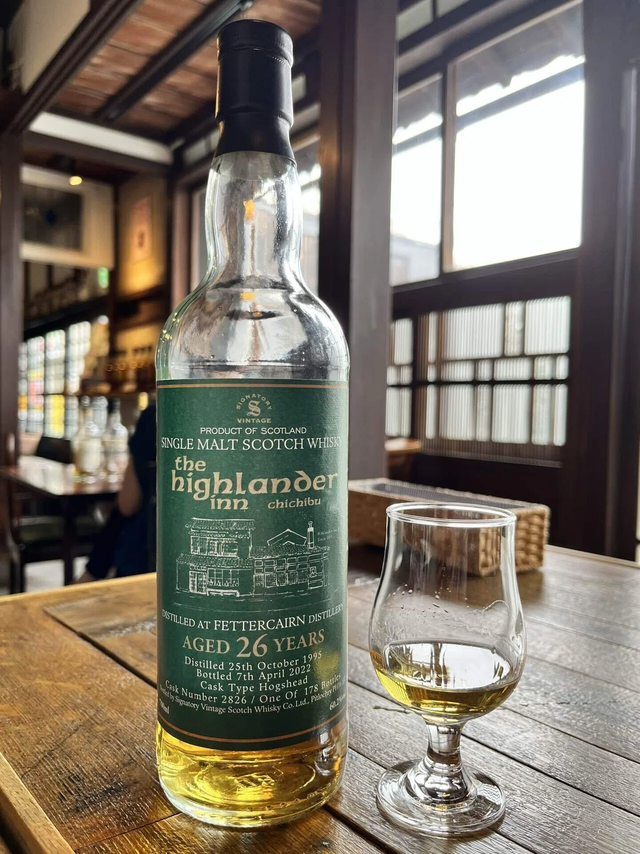 Fettercairn 26y 1995-2022 60.2% for Highlander inn Chichibu｜今日