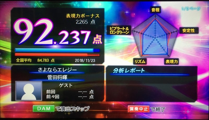 中級者向け カラオケ 90点の壁を突破する１ Chemchem ケムケム Note
