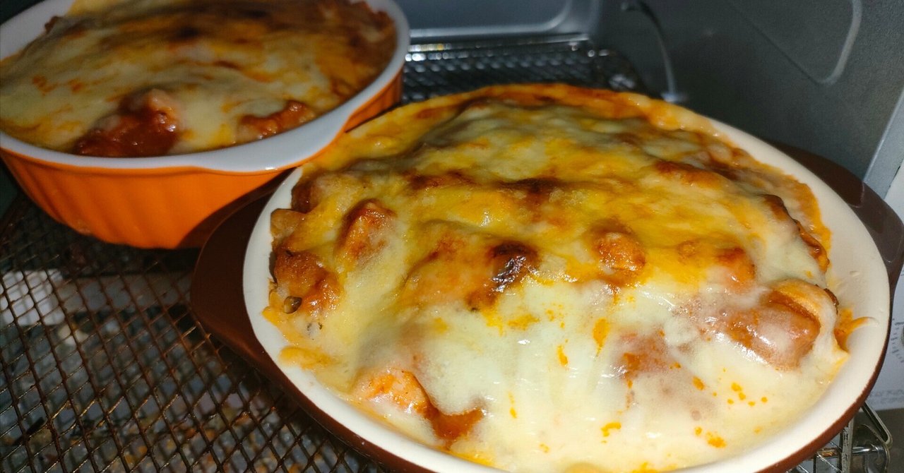 今日の料理 簡単！！ミートソース缶でアレンジ ミートドリア｜ナガツキ