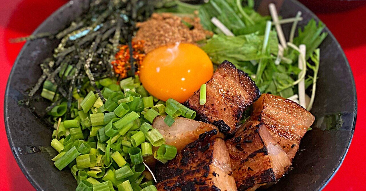 昨日オープンした台湾まぜそば専門店】｜吉田凌基の福岡グルメ~吉田凌基~