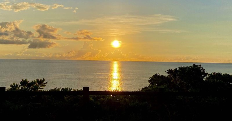 うなりざき展望台からの最高の夕日にうなるざき