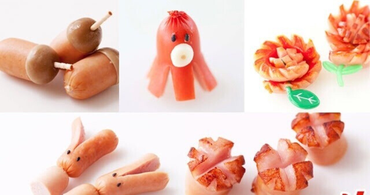 ウインナーの飾り切り みどりん Note ウインナーの飾り切り みどりん Note