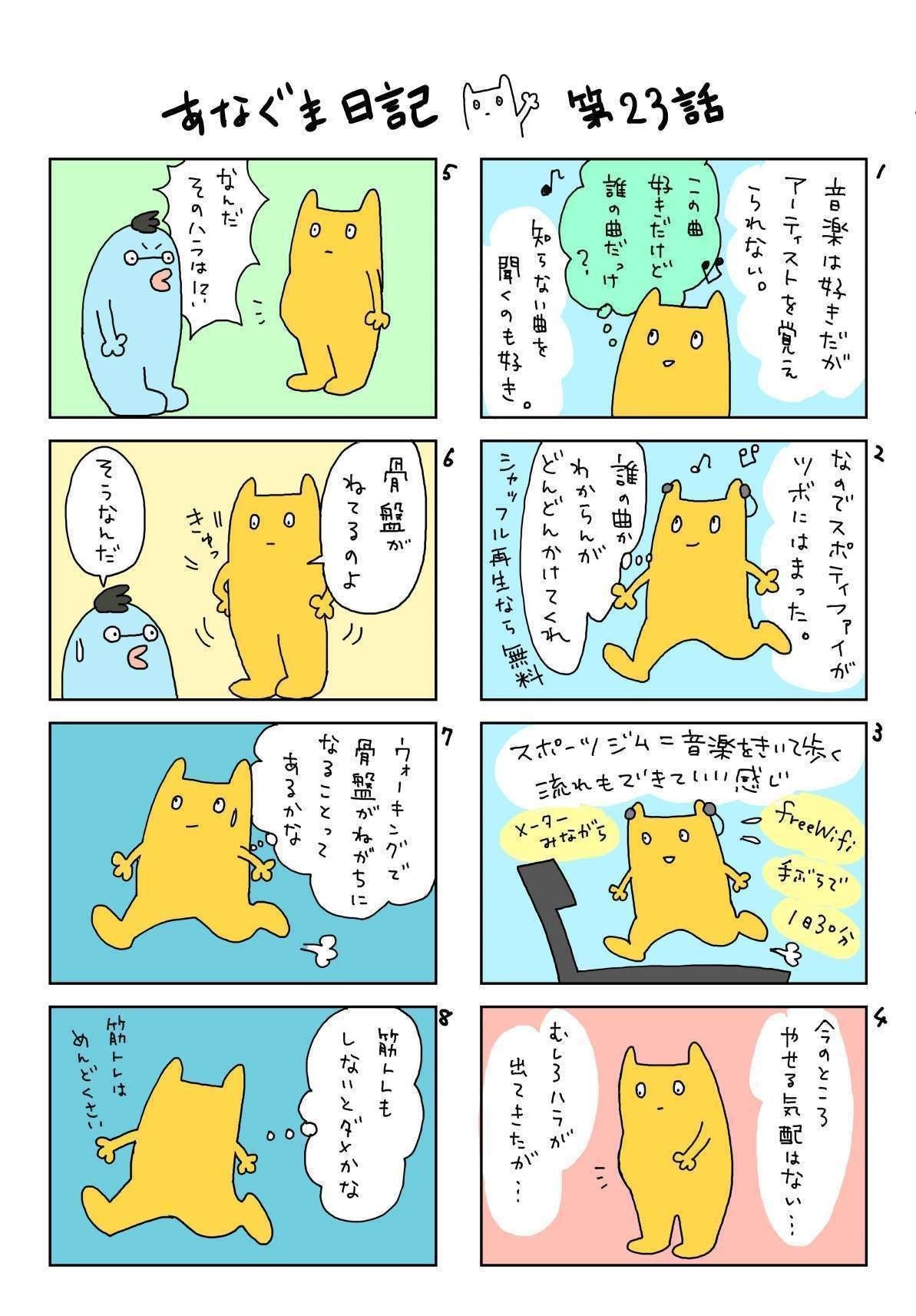 あなぐま日記 第23話 Spotifyとスポーツジム あなぐま屋 Note あなぐま日記 第23話 Spotifyとスポーツジム あなぐま屋 Note
