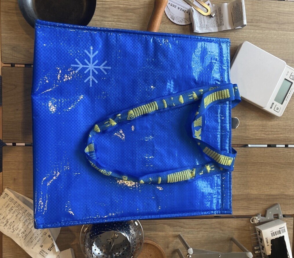 IKEA サバゲー用プレートキャリア 青 IKEA サバゲー用プレートキャリア