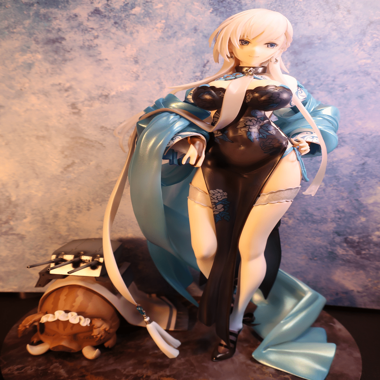 フィギュア撮影 アズールレーン ベルファスト 彩雲の薔薇Ver. 1/7 完成