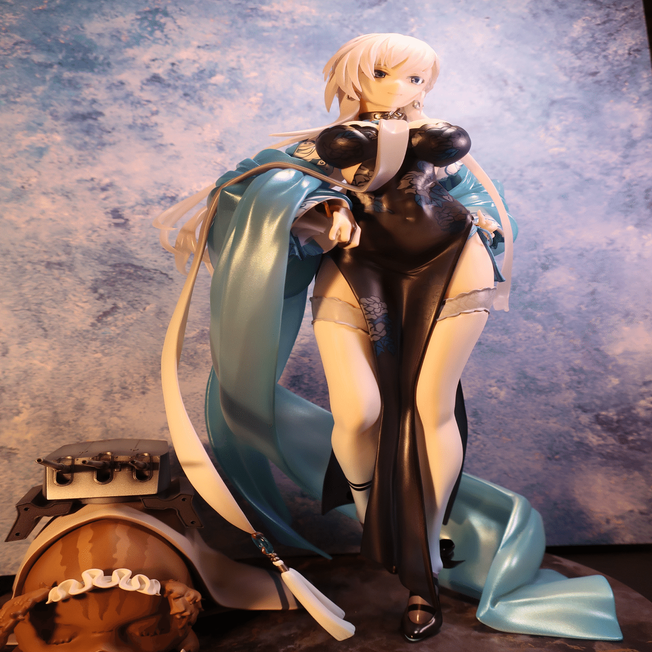 フィギュア撮影 アズールレーン ベルファスト 彩雲の薔薇Ver. 1/7 完成