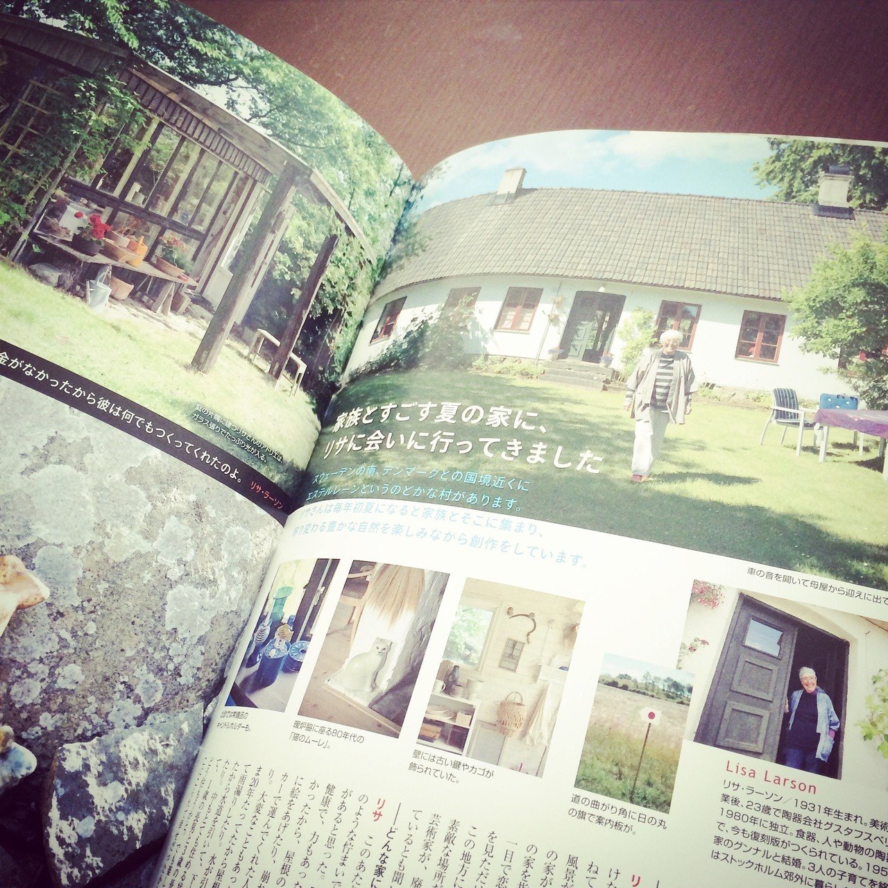 リサの作品はもちろん好き だけど彼女みたいに生涯創り続け 郊外にアトリエを持ち 家族と過ごす時間を大切にする そんな生き方をしたぃなぁ そのための努力がんばろぅ ｰ Nora Note