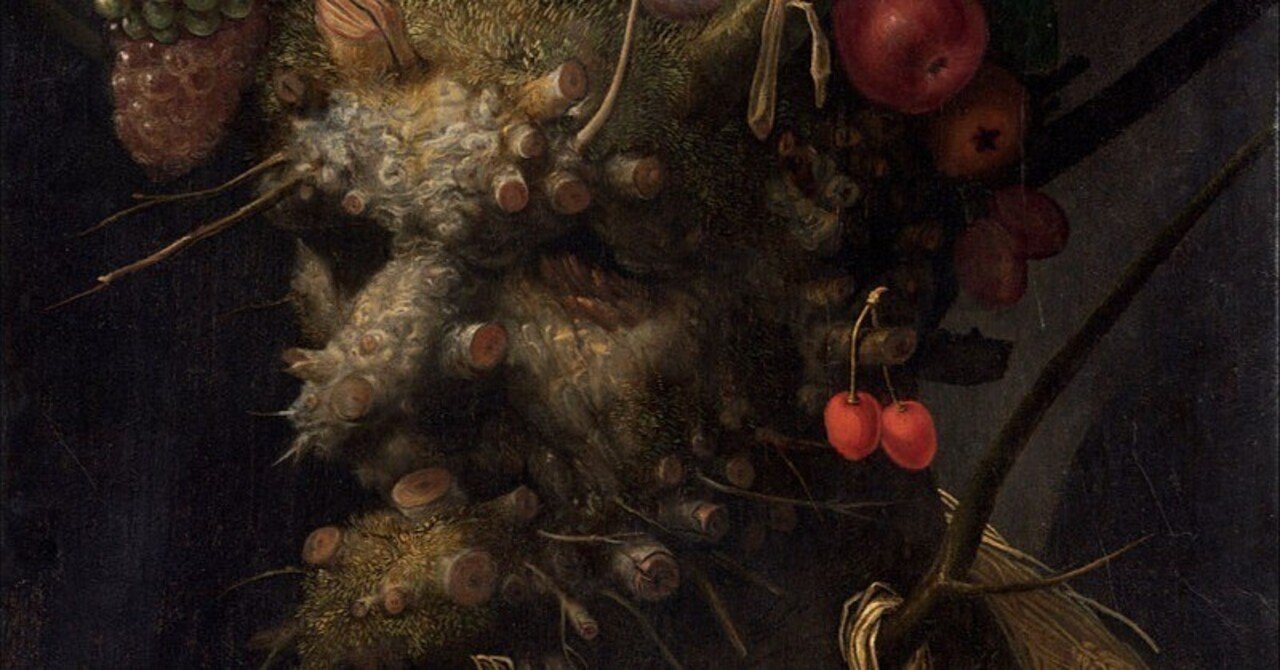 心霊写真と漫画『GANTZ』そして“ジュゼッペ・アルチンボルド”の絵画