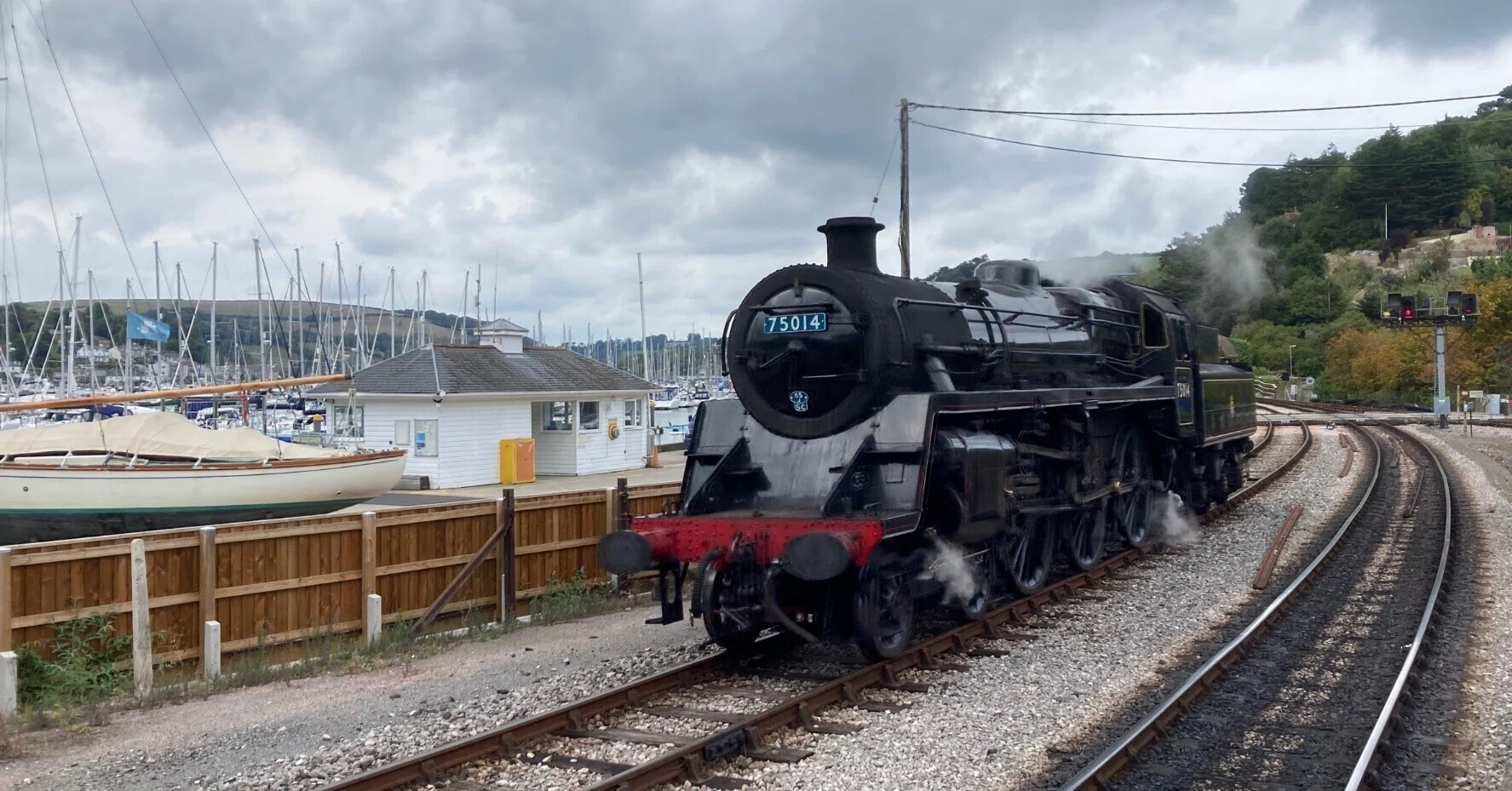 9/22 イギリス旅日記：ペイントン-ダートマス蒸気鉄道Paington