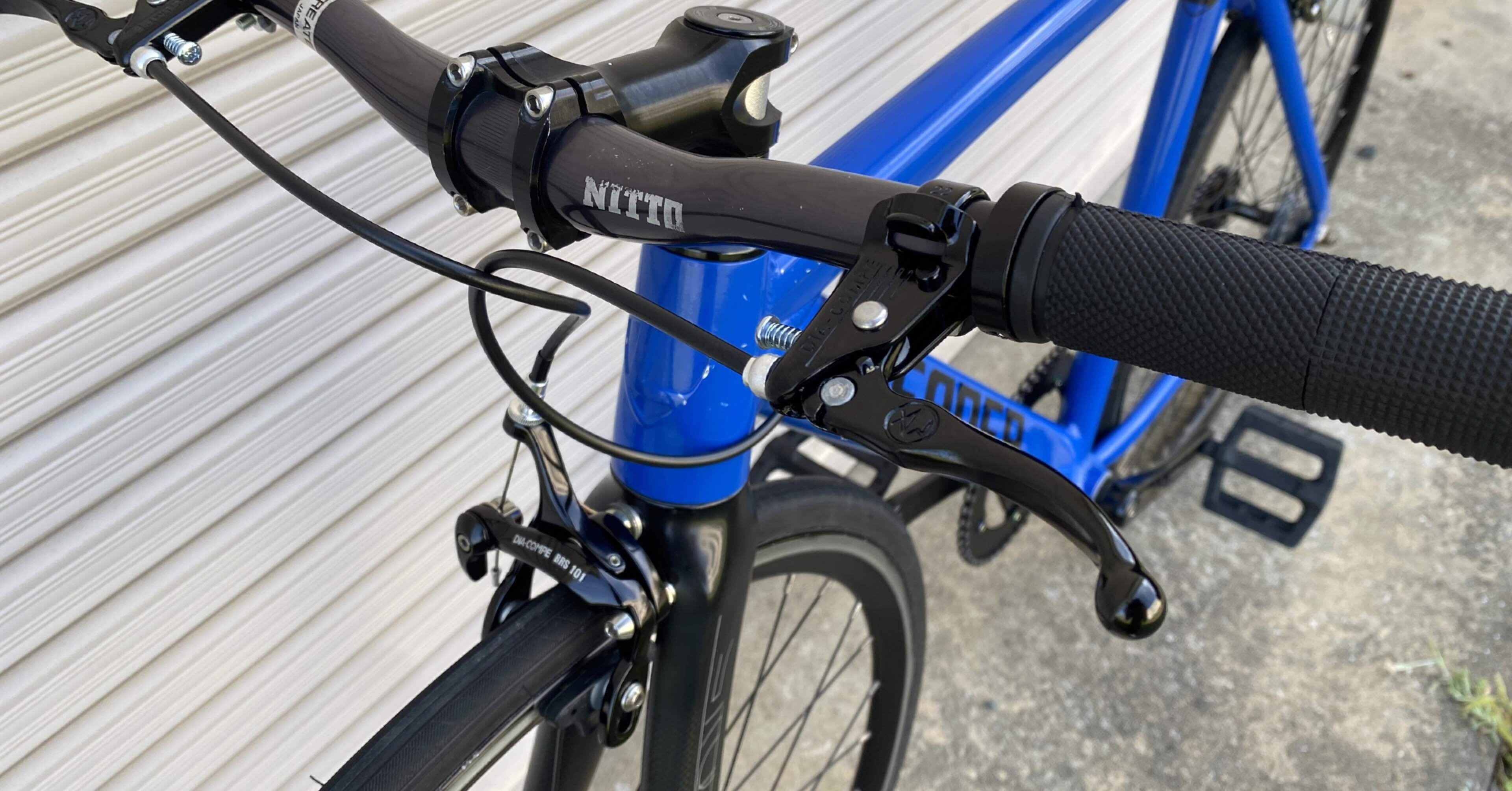 017 ボロチャリ復活計画『ピストバイクのブレーキ（キャリパー&レバー