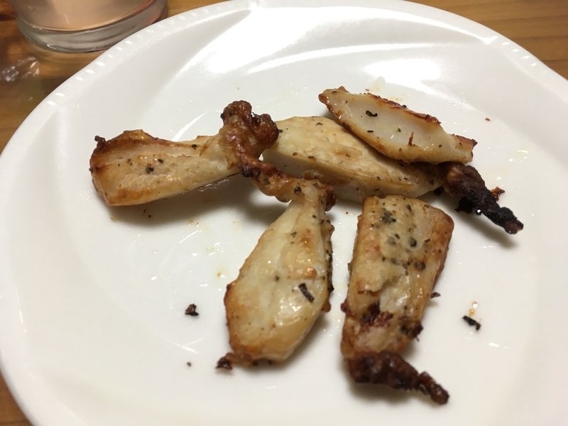 鶏やげんなんこつのピリ辛塩胡椒焼きレシピ 校倉来夏 Note