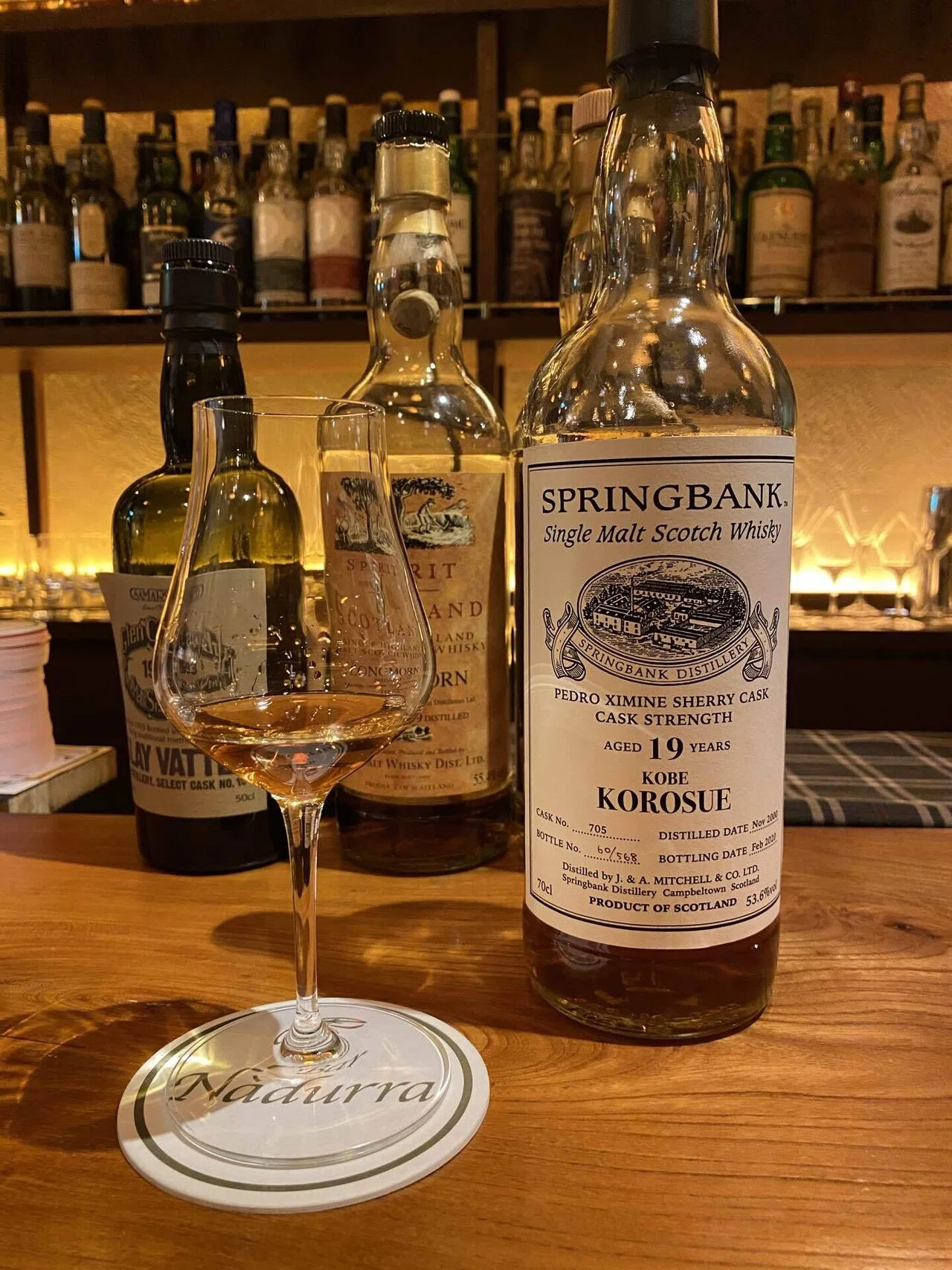 Springbank 19y 2000-2020 53.6% PX Cask for Korosue｜今日もゆっくり