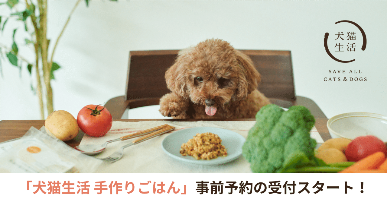 犬の料理研究家×獣医師W監修・わんちゃんの総合栄養食「犬猫生活