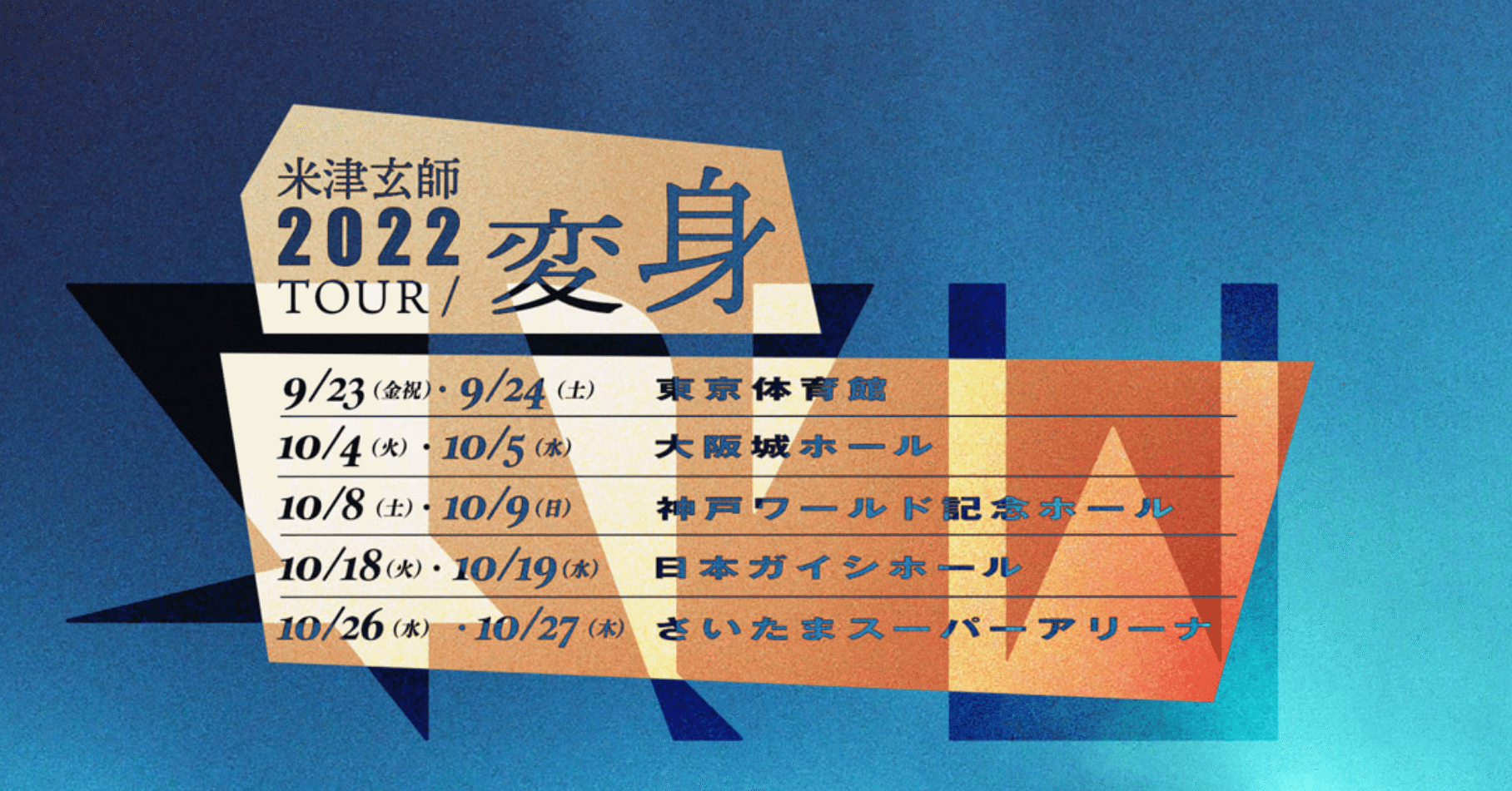 米津玄師 22tour 変身 ２日目参戦レポート ベル Note