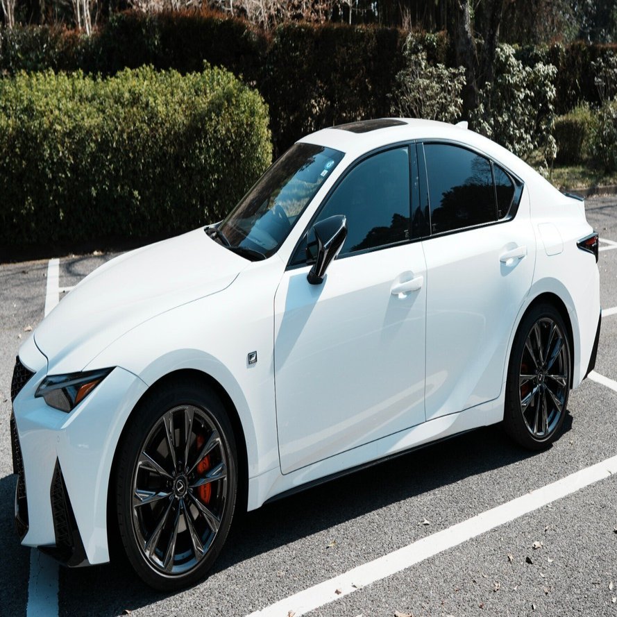 レクサスIS300 F SPORT BBS鍛造ホイール仕様のModeBlackSを選ばず