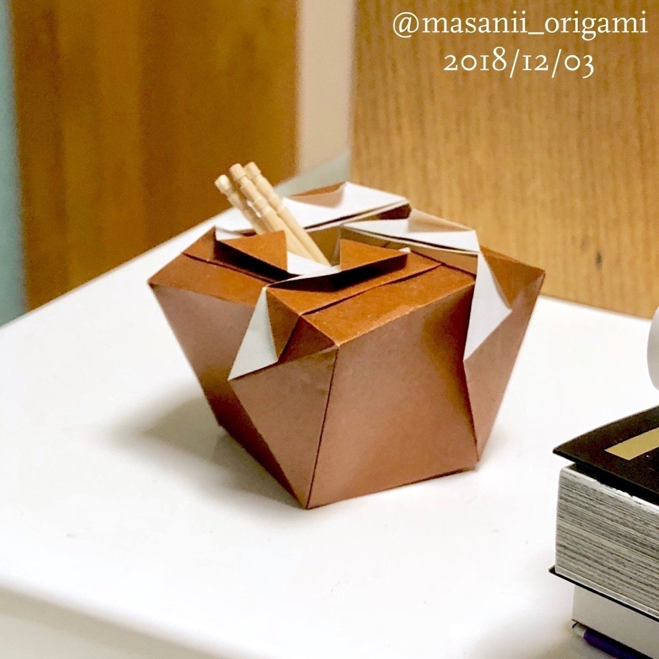 月刊おりがみ518号の「キューブボックス」に関する小話。｜まさにぃ