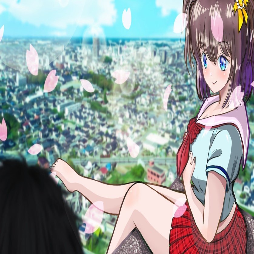 屋上の若菜ちゃん のイラスト メイキング動画公開のお知らせ 星野 未来 Amazon電子書籍発売中 観る 聴く小説 笑顔で涙 配信中 Note