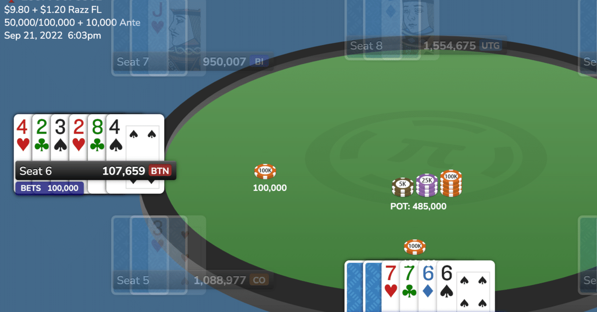 ミックスゲームを勉強してWCOOP2022に挑戦した｜進藤こだま