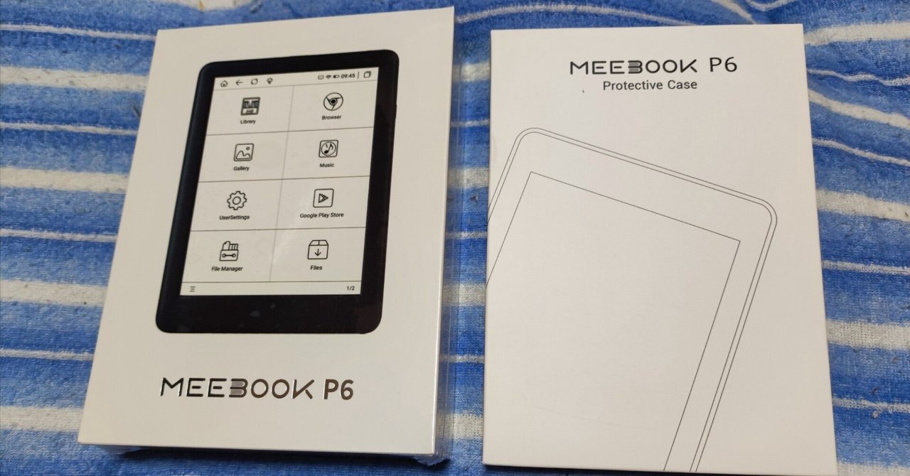 快適 E-inkリーダーの Meebook P6 (Likebook P6) Meebook P6」と6型E inkタブレットを徹底 比較！ - 秋葉原ぶらり