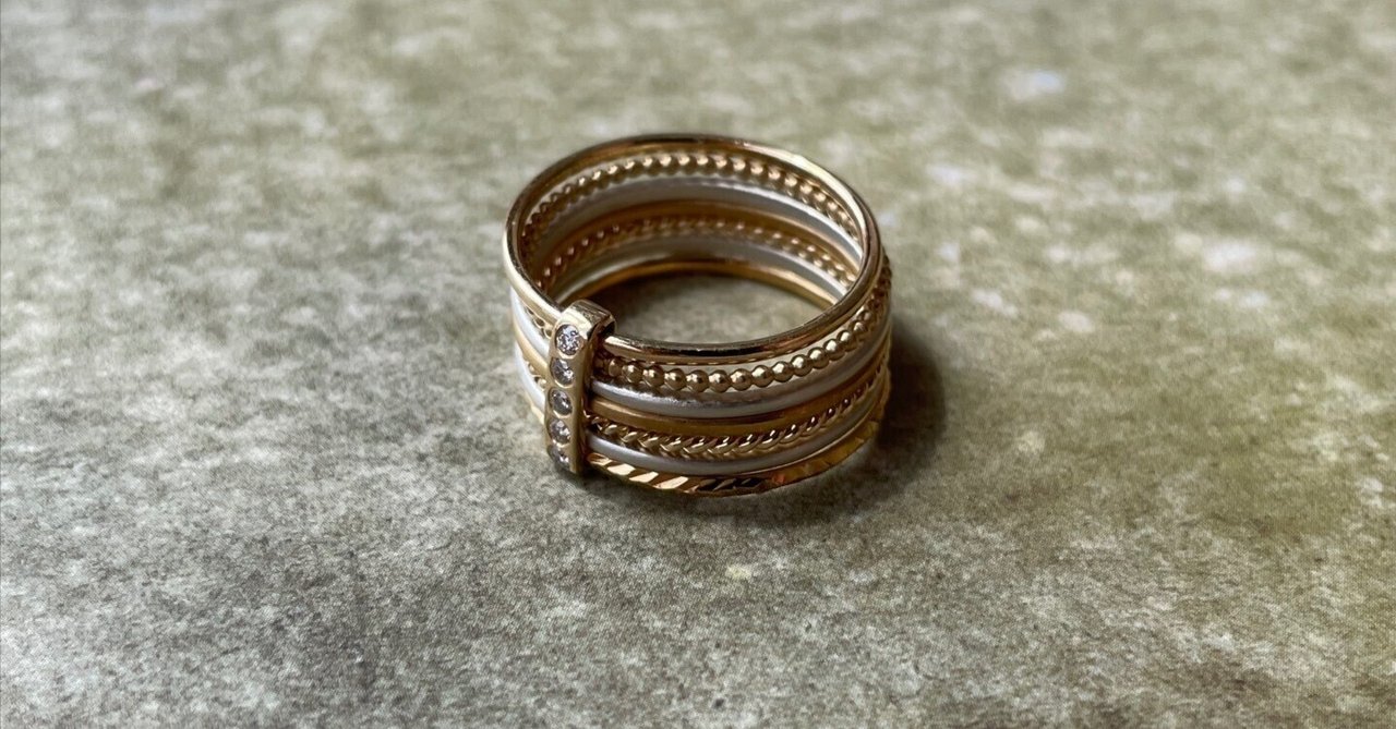 Jaipur Jewelry by masami【クォーツインクォーツリング】