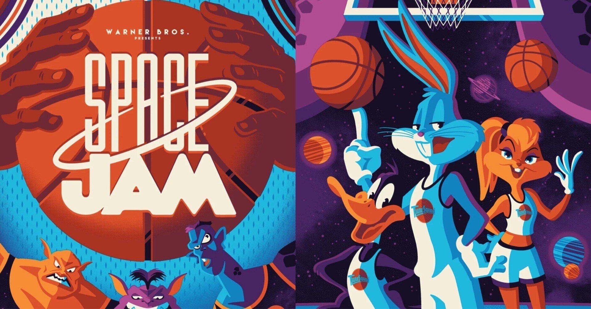 Space jam ルーニートゥーン×マイケル・ジョーダン ロングタオル