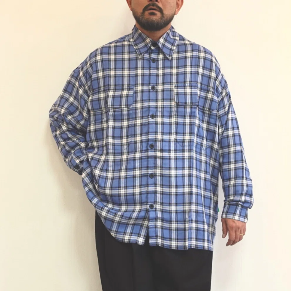 WILLY CHAVARRIA ウィリーチャバリア ネルシャツ L WILLYCHAVARRIA | ウィリーチャバリア | 22AW 最新作発売開始