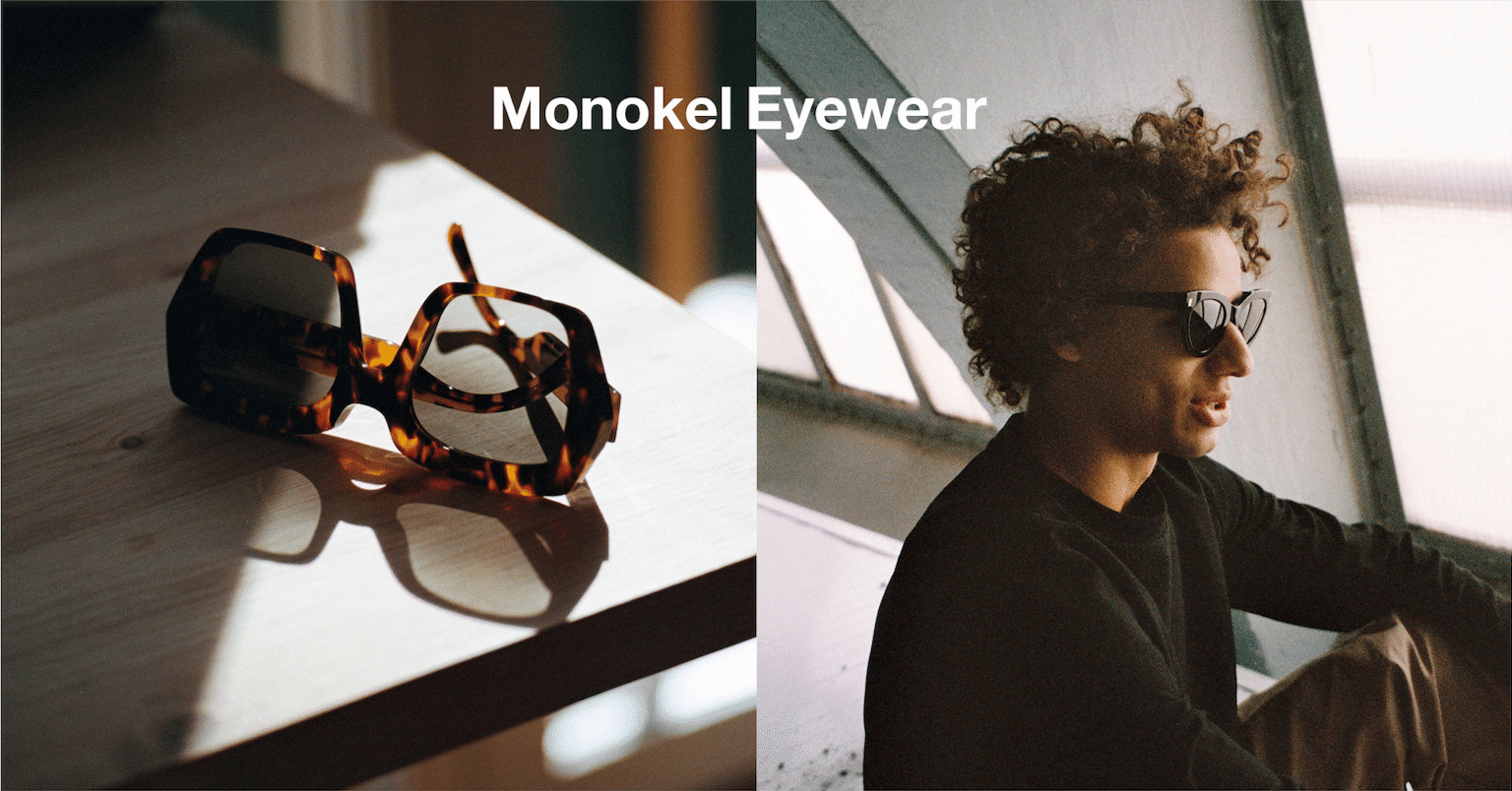 Monokel Eyewear ラウンド型サングラス Monokel Eyewear サングラス 「Monokel Eyewear」Forest ファッション