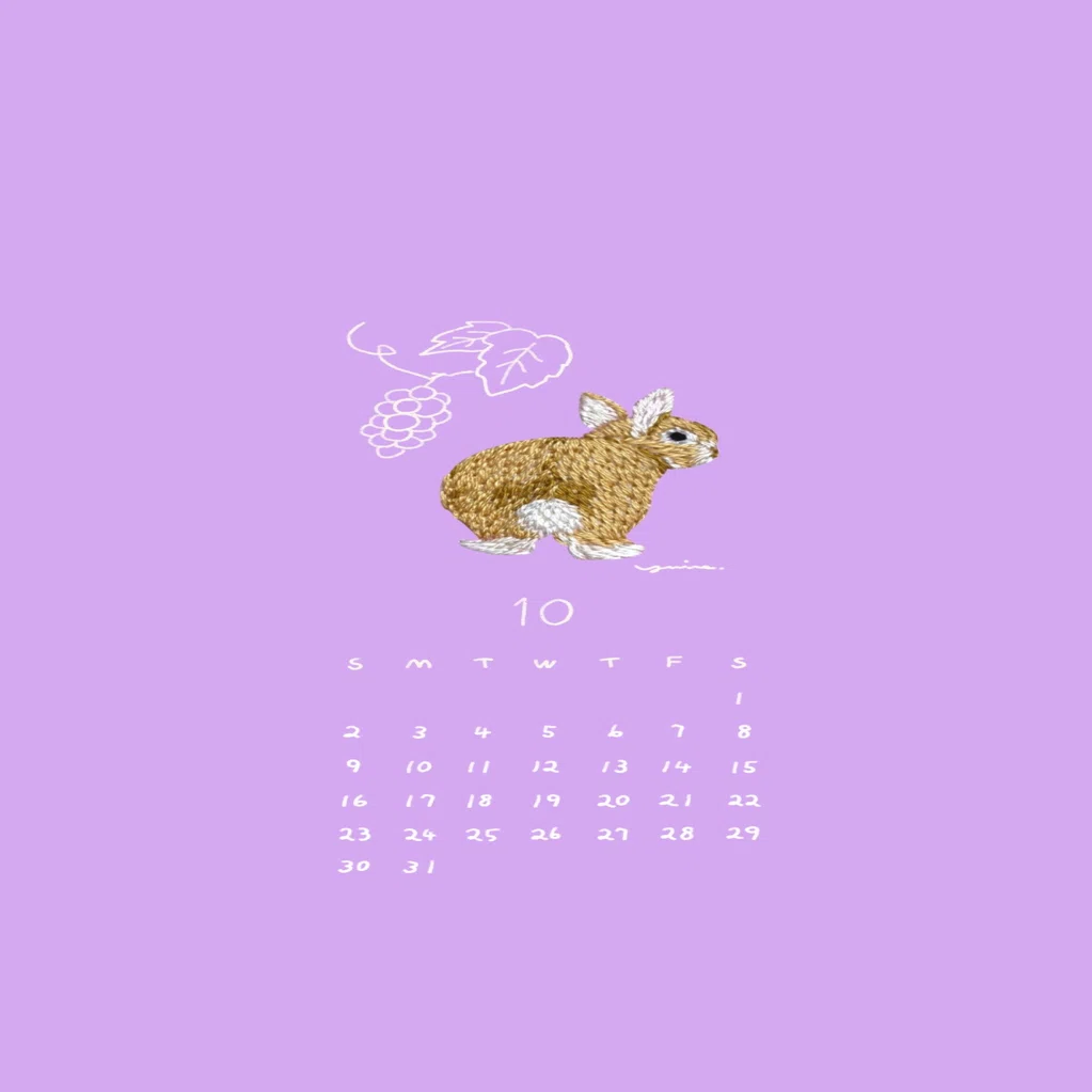 22 10 壁紙カレンダー ゆいね Note