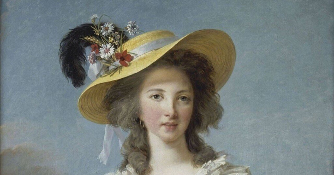 🖼絵画の中の帽子🎩🎓👒『 Chapeau de paille 三部作のその3 』｜emera