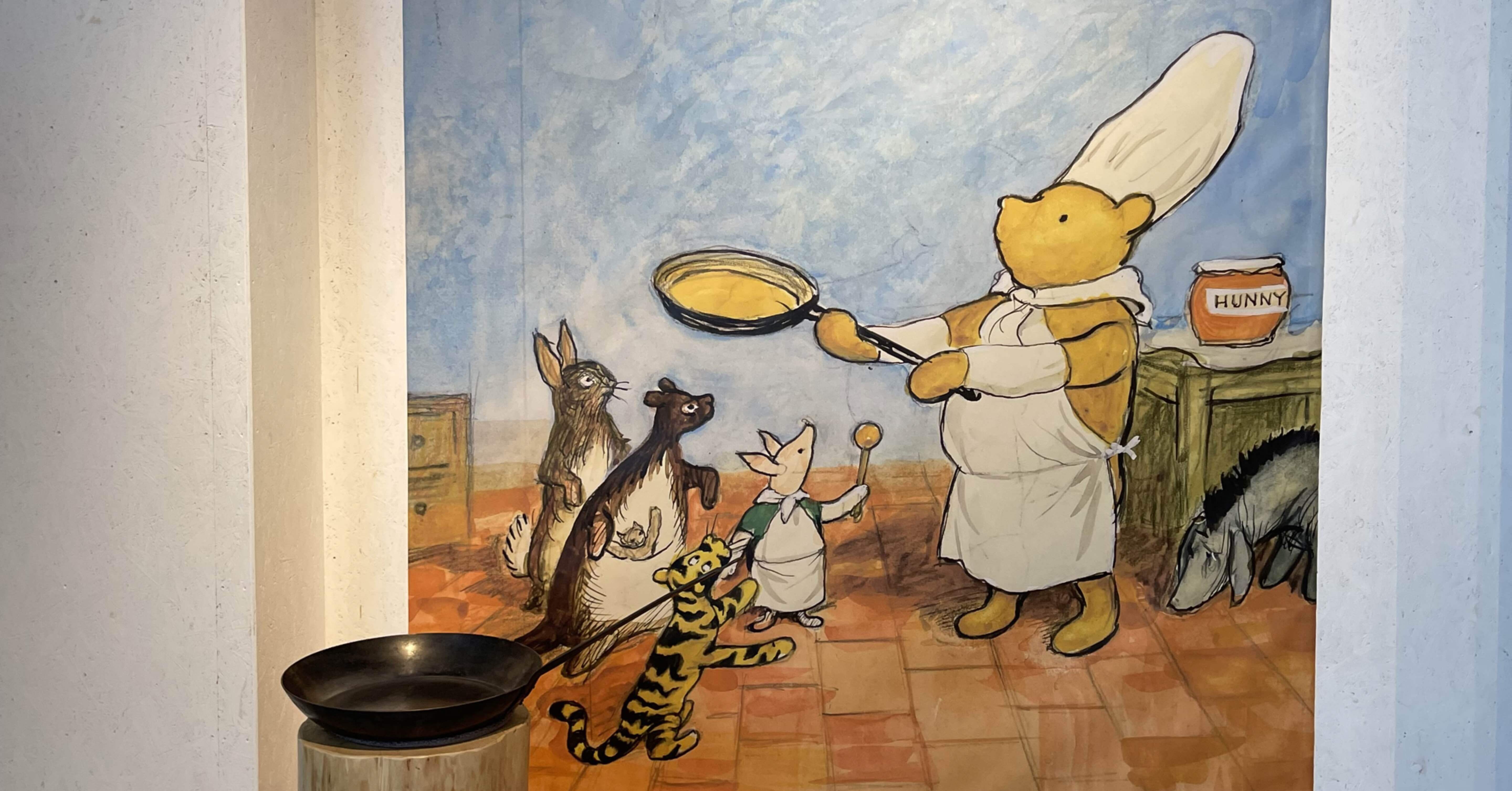 ばっかなクマのやつ クマのプーさん展 カサイミノリ Note