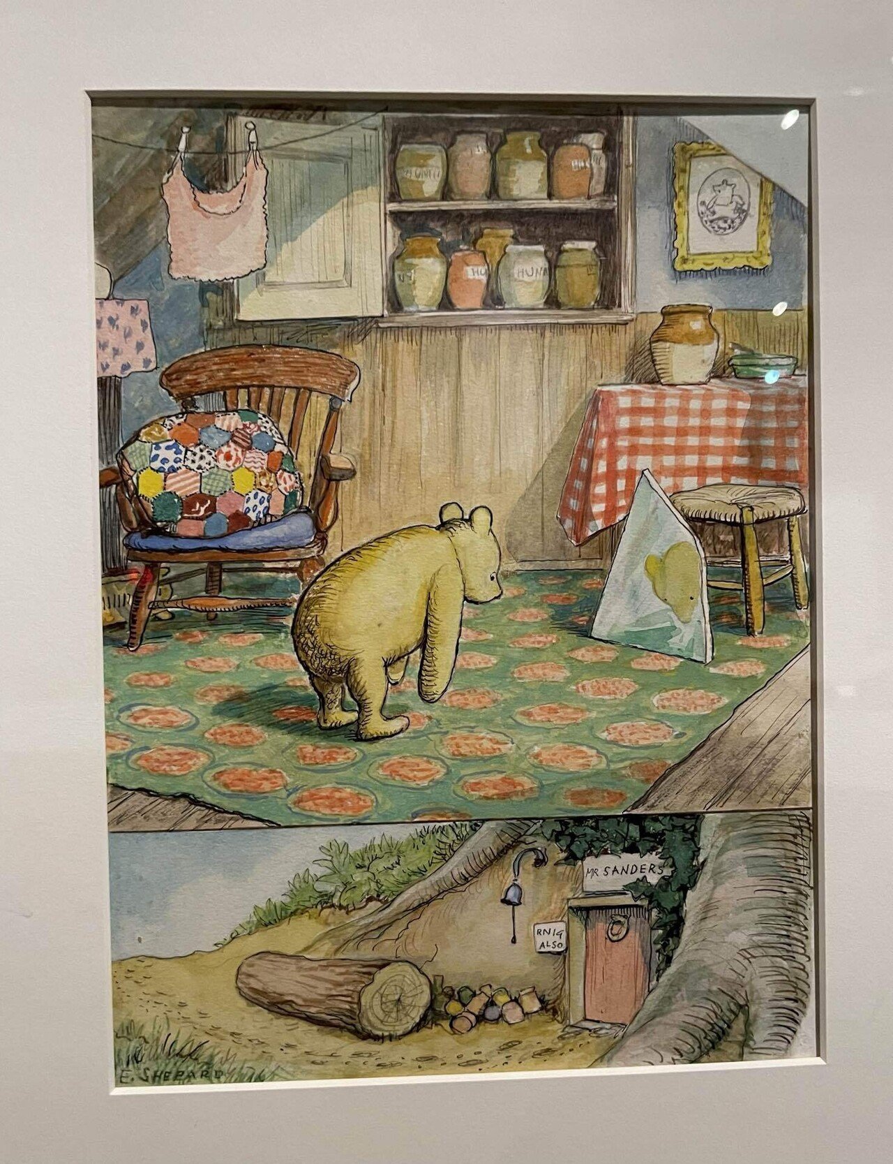 ばっかなクマのやつ クマのプーさん展 カサイミノリ Note