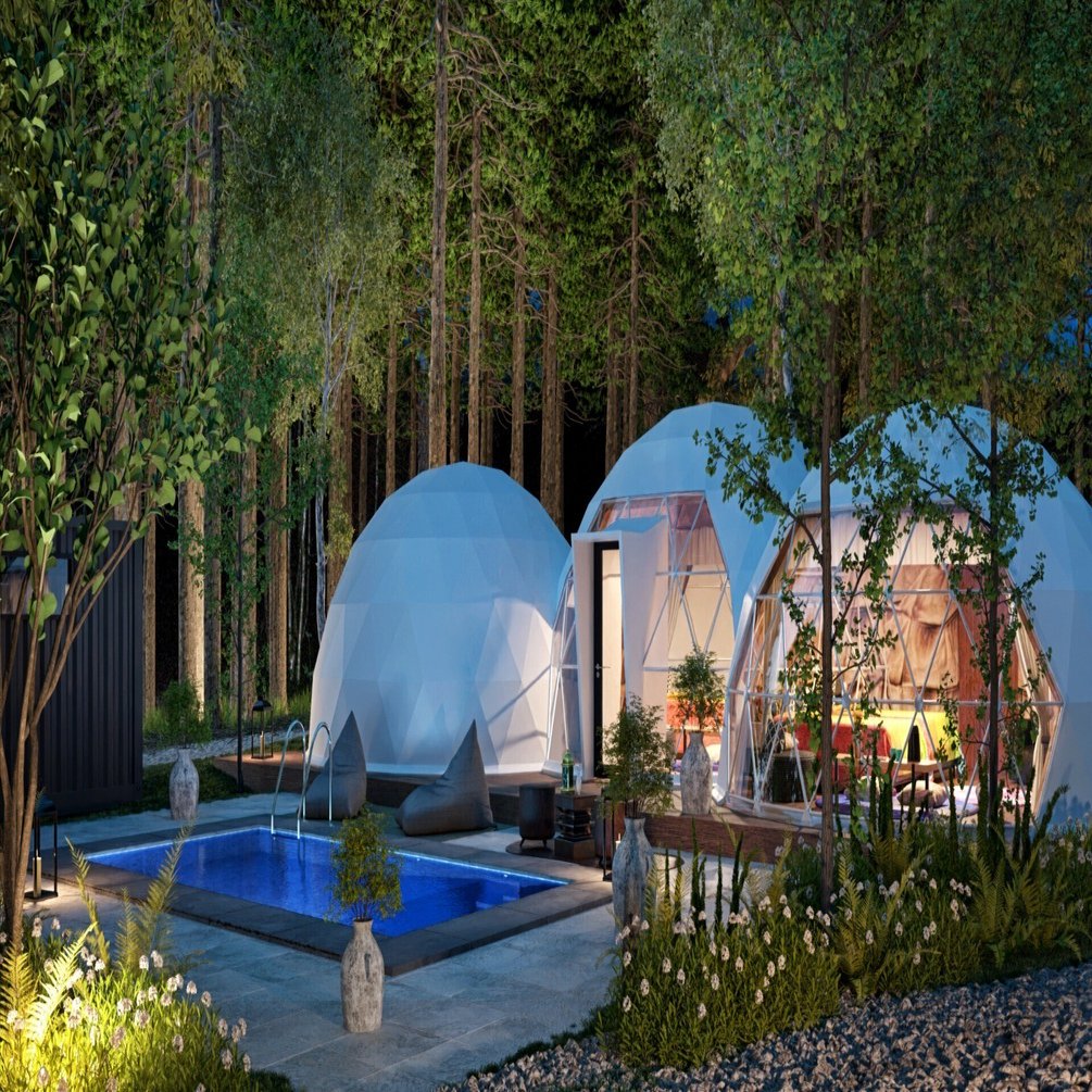 今年11月22日 グランドオープン！／｜中津川グランピング『森の空』