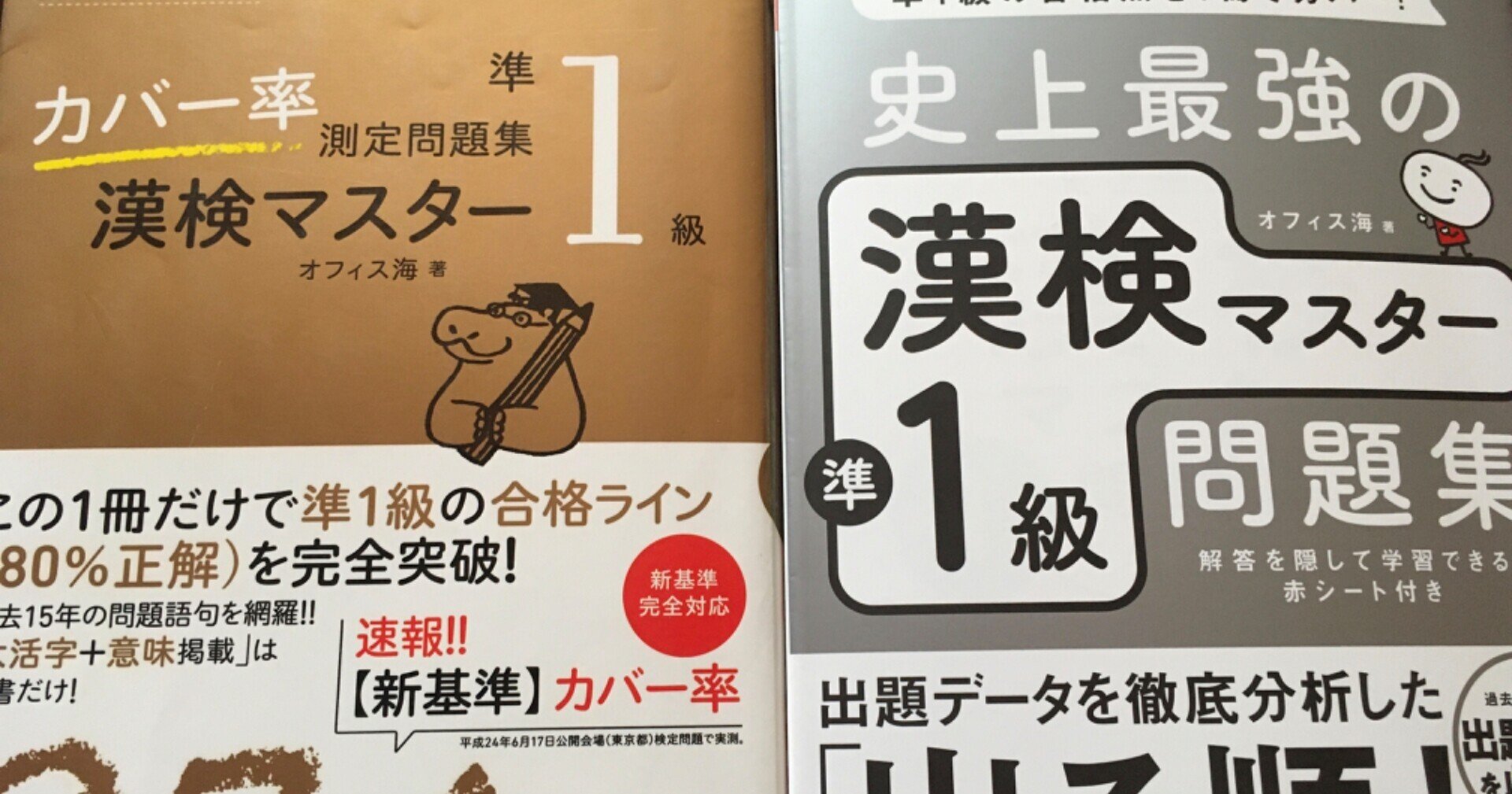 史上最強の漢検マスター準1級問題集を入手！｜えあ