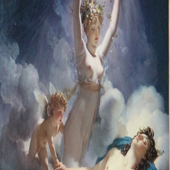 曙の女神とケファロス」ピエール・ナルシス・ゲラン【ルーヴル美術館の