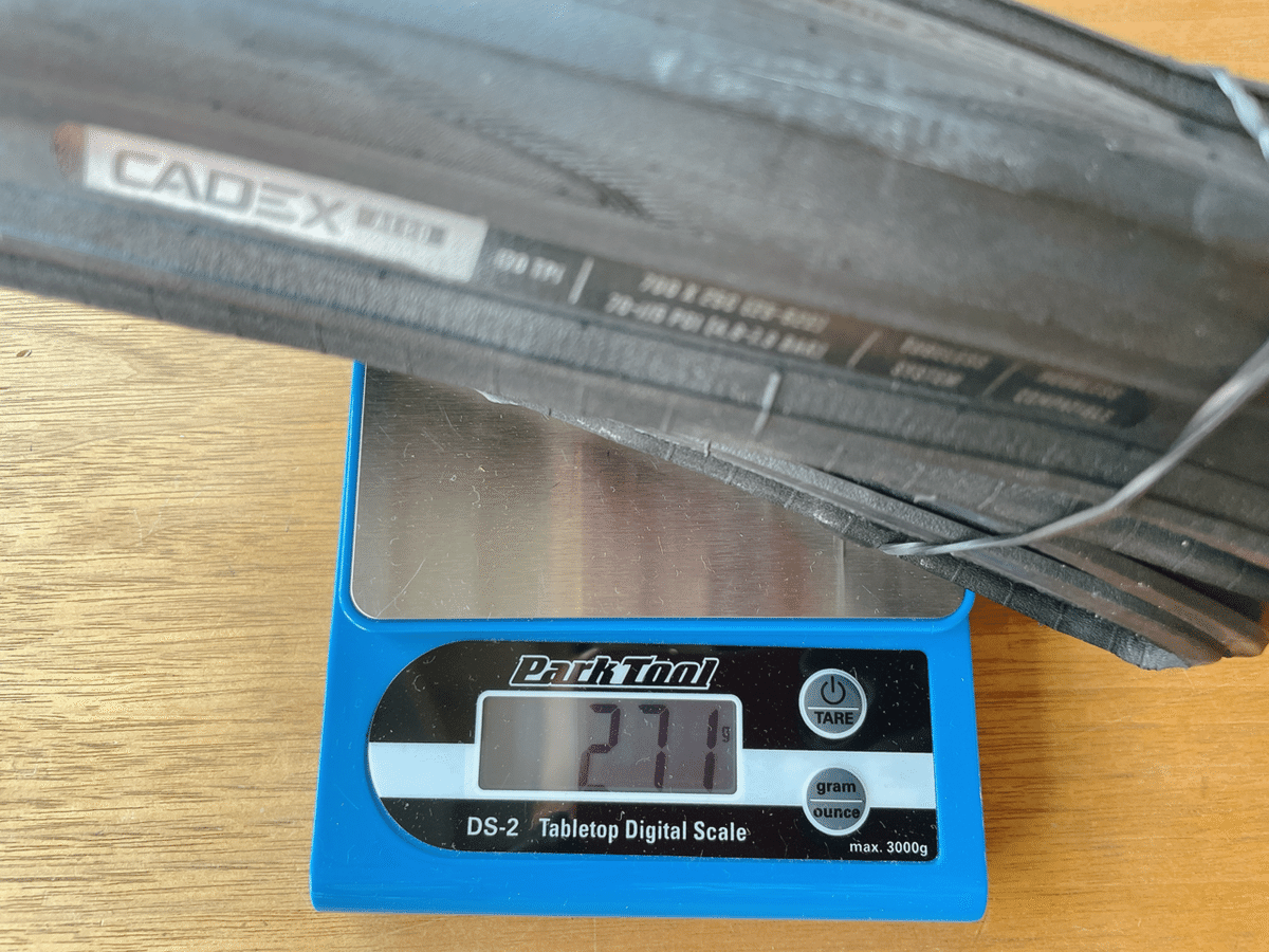 【美品】CADEX AERO チューブレスタイヤ 700 x 25C NEWタイヤレビュー】 CADEX AERO COTTON（エアロコットン