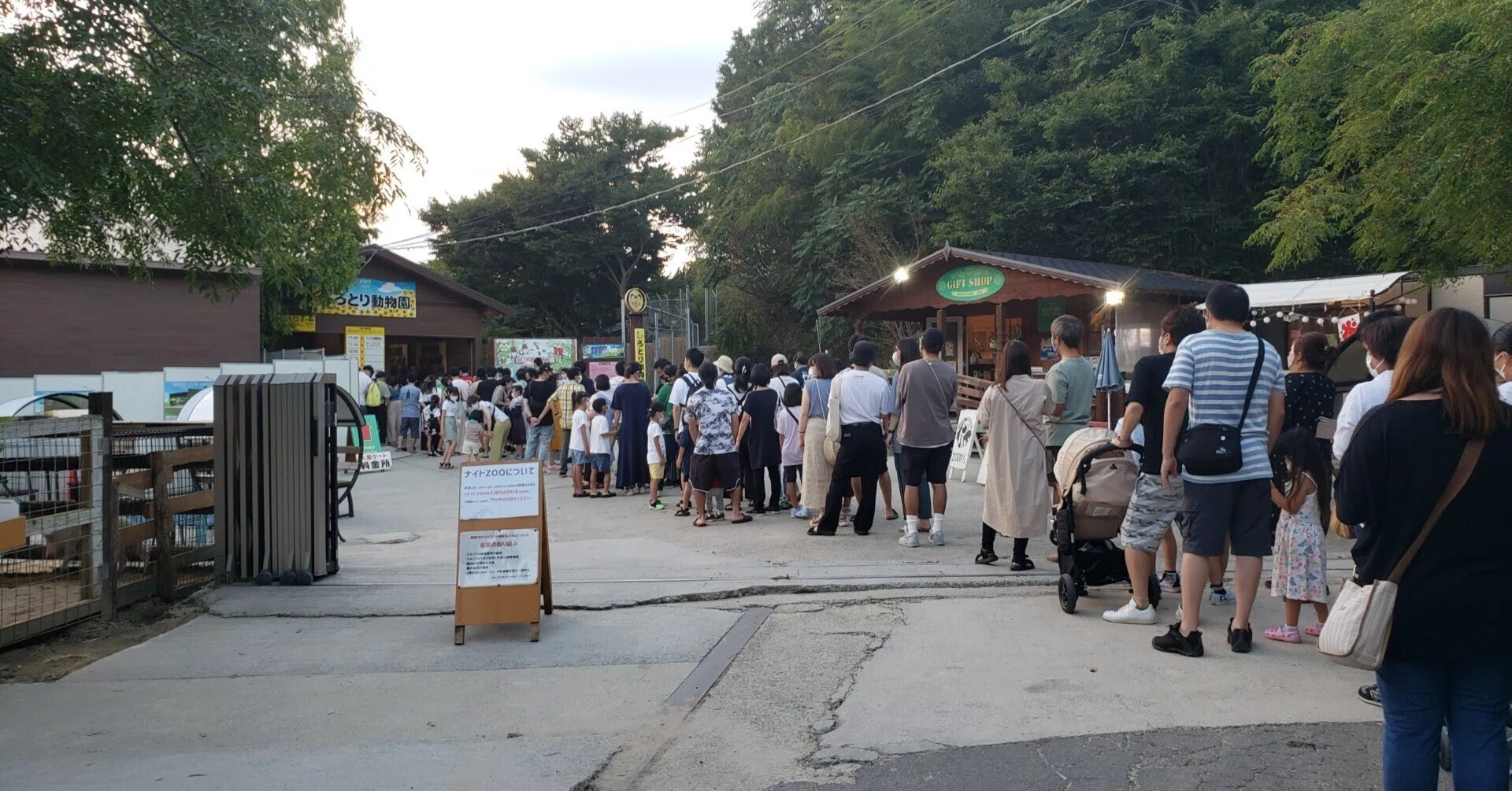 長蛇の列! ナイトZOO しろとり動物園 東かがわ市|東かがわ市探検隊 長蛇の列! ナイトZOO しろとり動物園 東かがわ市|東かがわ市探検隊