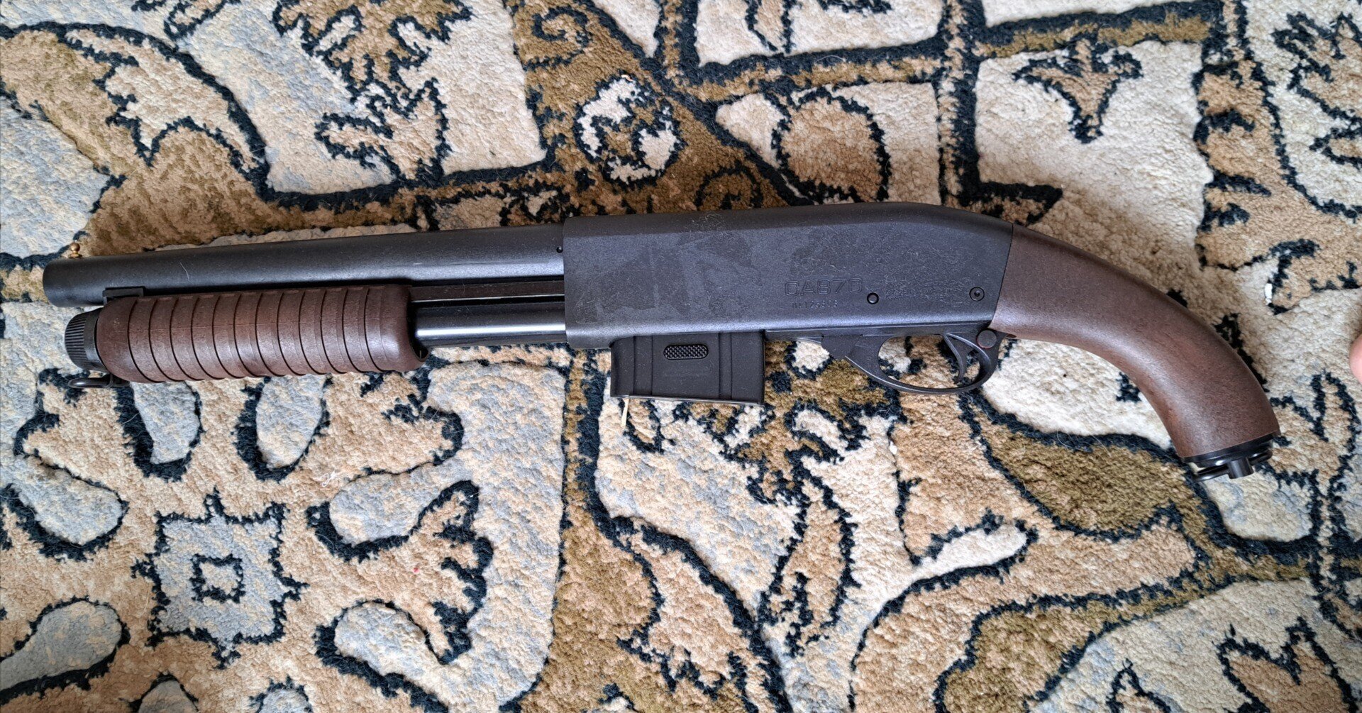 マルゼン CA870 ソードオフ エアガンレビュー ポンプアクション マルゼン CA870 ソードオフ エアガンレビュー ポンプアクション