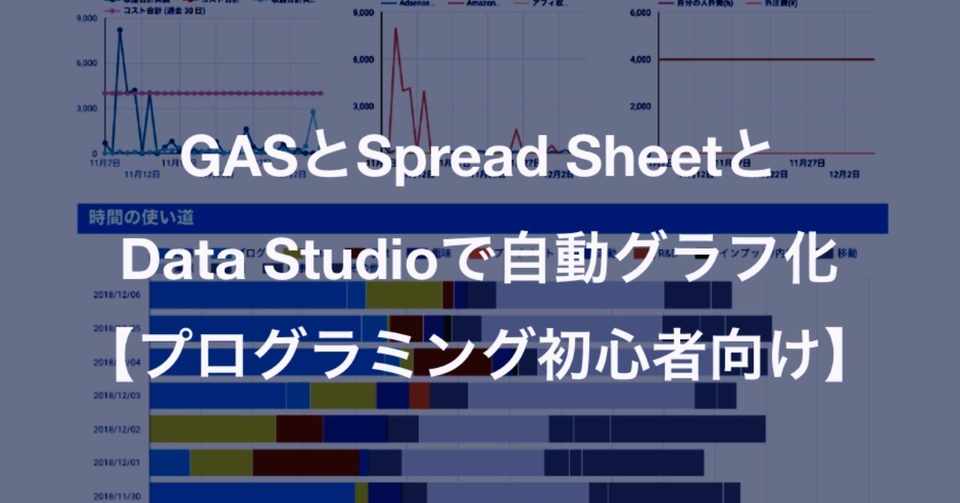 Gas 初心者向け Googleカレンダー予定をgoogle Data Studioにグラフ化 Google Apps Scriptで全自動化 仮想サーファー さぼりエンジニア Note