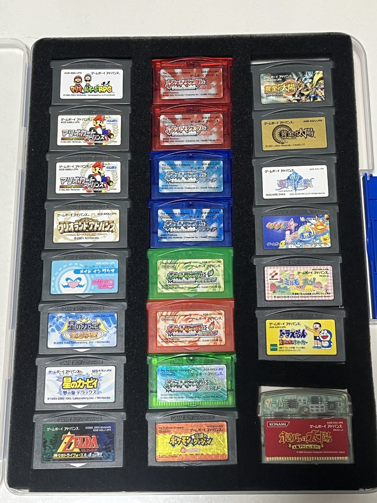 ポケットモンスター ソフト 6作品セット ZX-6☆GBA/GBC/GB ポケモン系ソフトまとめて247本セット
