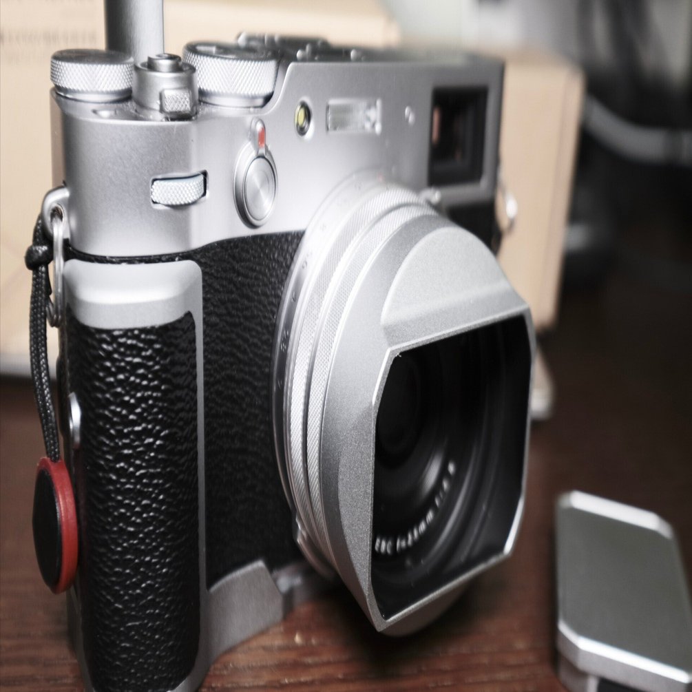 レビュー】FUJIFILM X100Vのアクセサリーたち YC Onionレンズフード