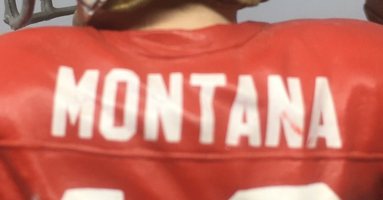 ジョー・モンタナ フィギュア 楽天市場】NFL 49ers ジョー・モンタナ アスリート・オブ