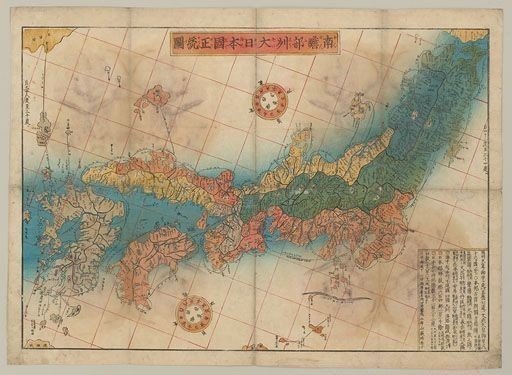 文明と地図を考える　その３０　「南蛮地図と新たな日本図」（前編）