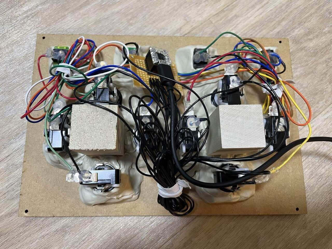 DDR GRANDPRIX用のコントローラー作った(DP編)｜もず