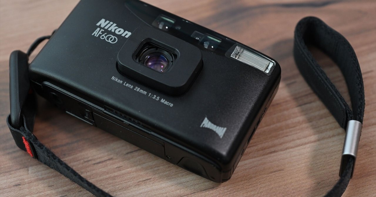 動作確認済 Nikon AF600 コンパクトフィルムカメラ(コンパクト
