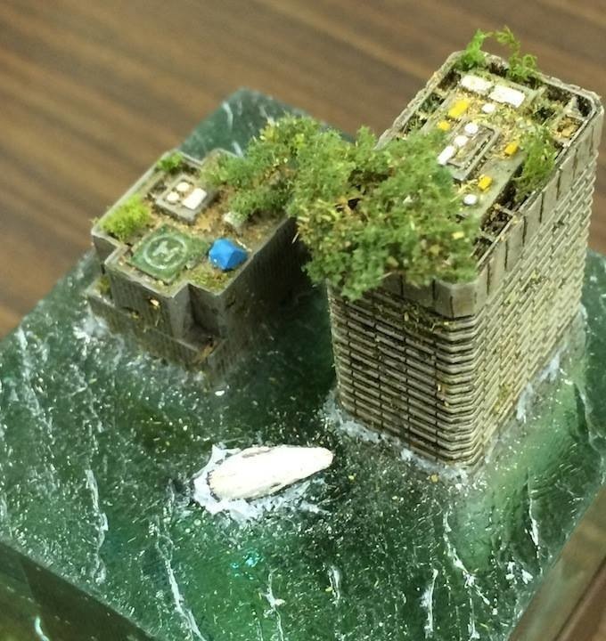 近代都市・東京を再現する拡張型都市開発フィギュア「ジオクレイパー