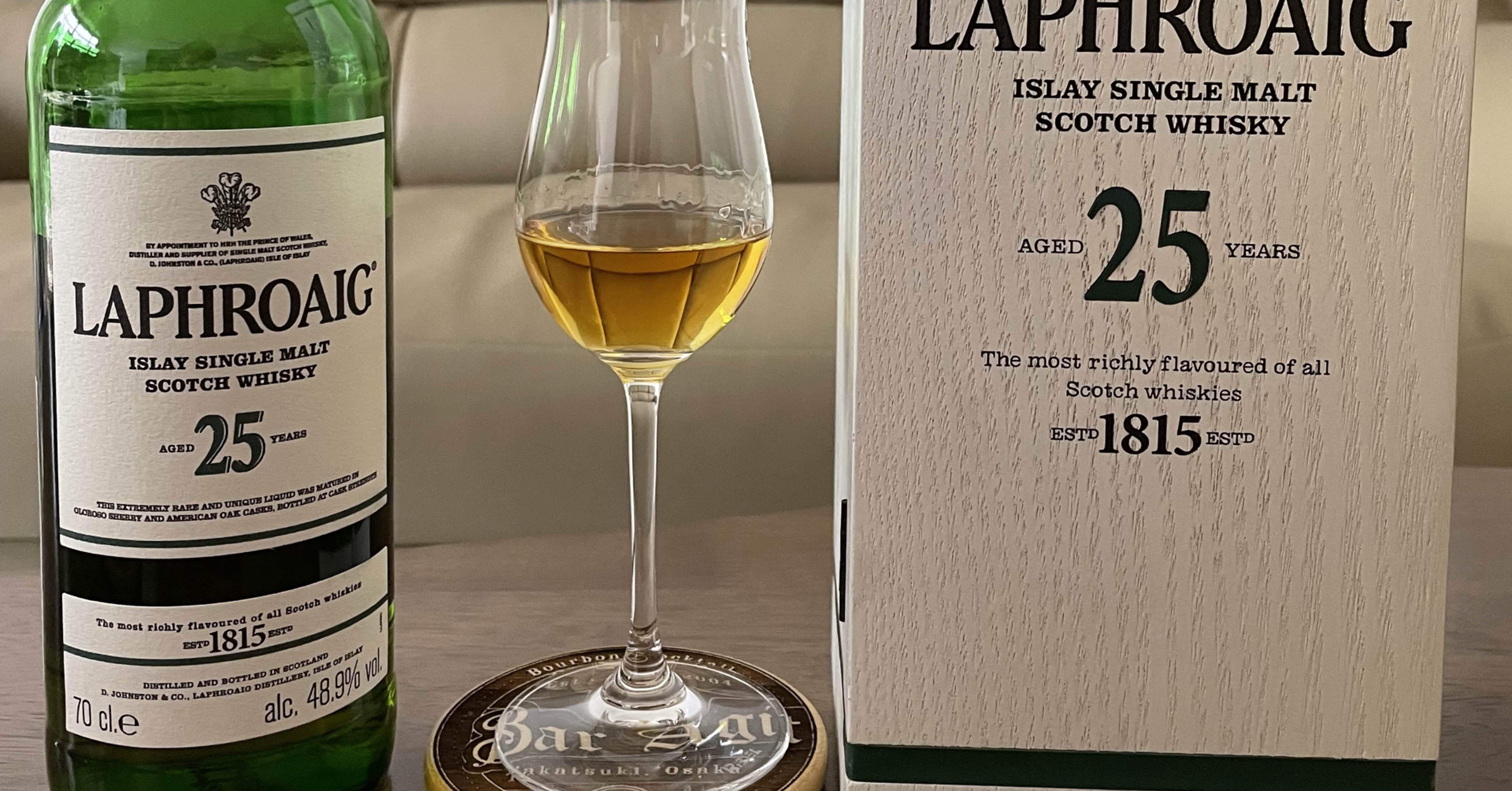 Laphroaig 25年 Cask Strength 2017 (ABV 48.9%)｜Joe